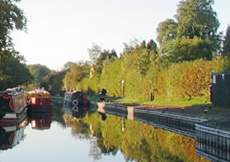Gailey Wharf in Staffordshire